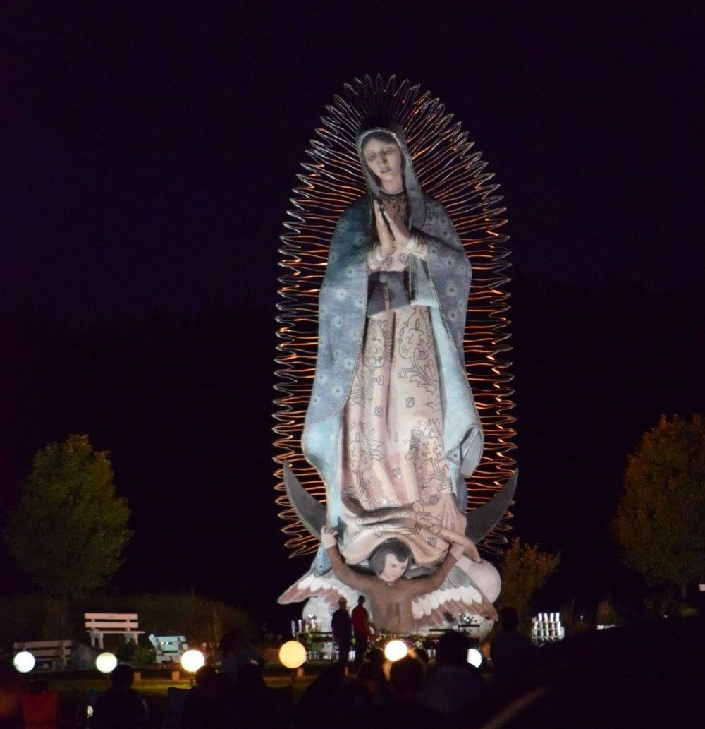 World’s Tallest Our Lady of Guadalupe: world record in Windsor, Ohio