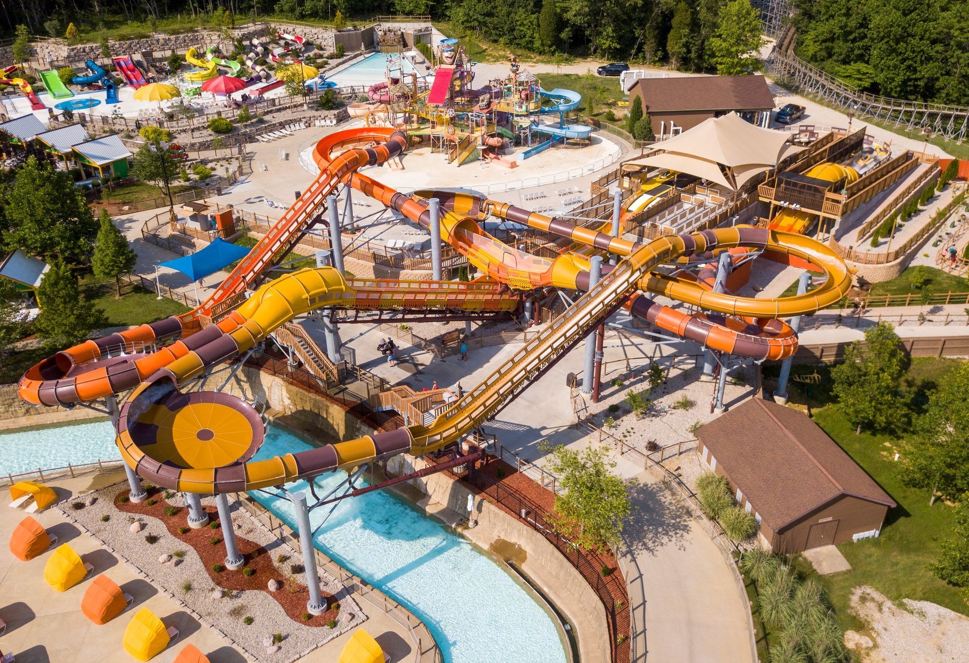 World's Longest Water Coaster: world record in Santa Claus, Indiana