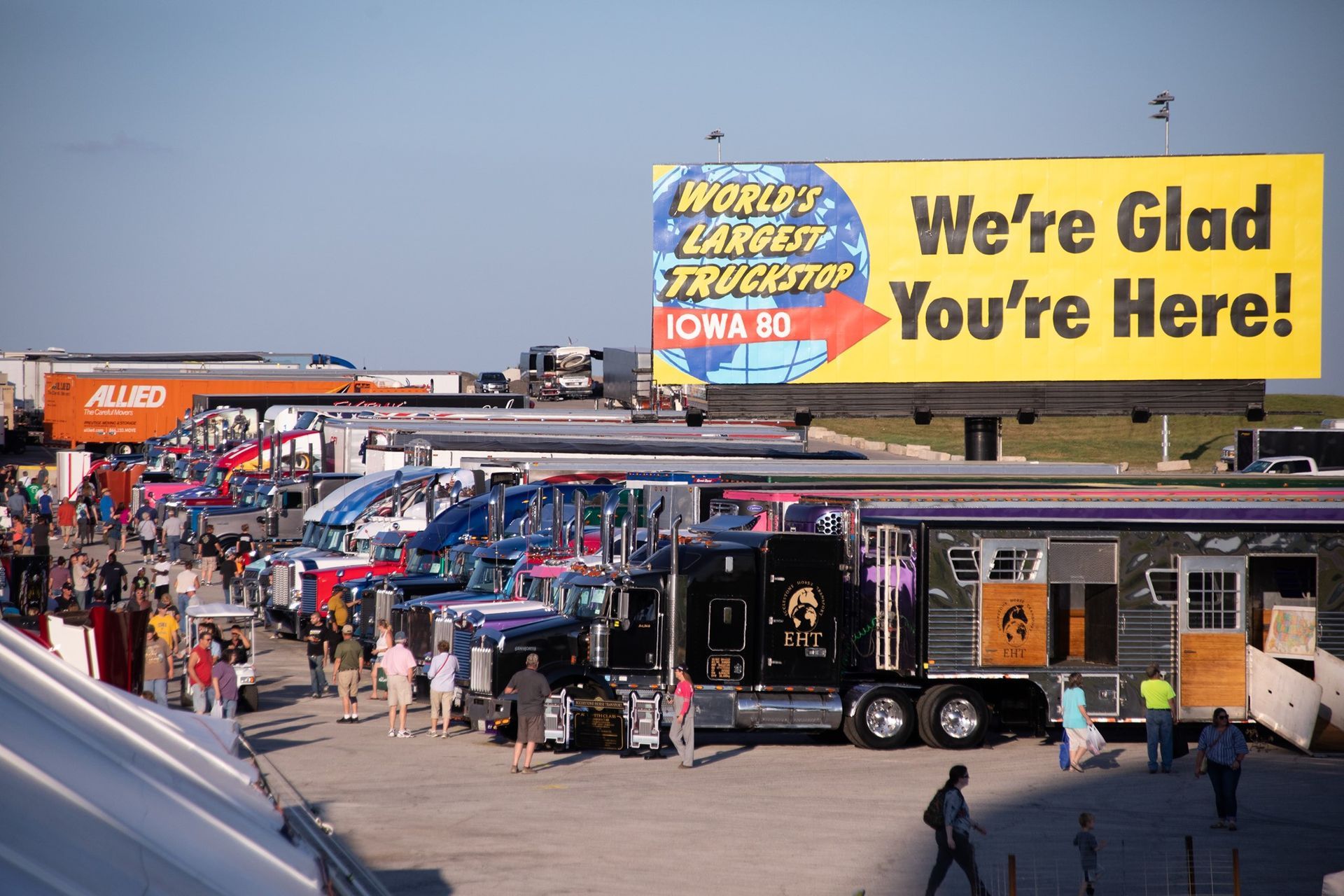World's Largest Truck Stop: world record in Walcott, Iowa