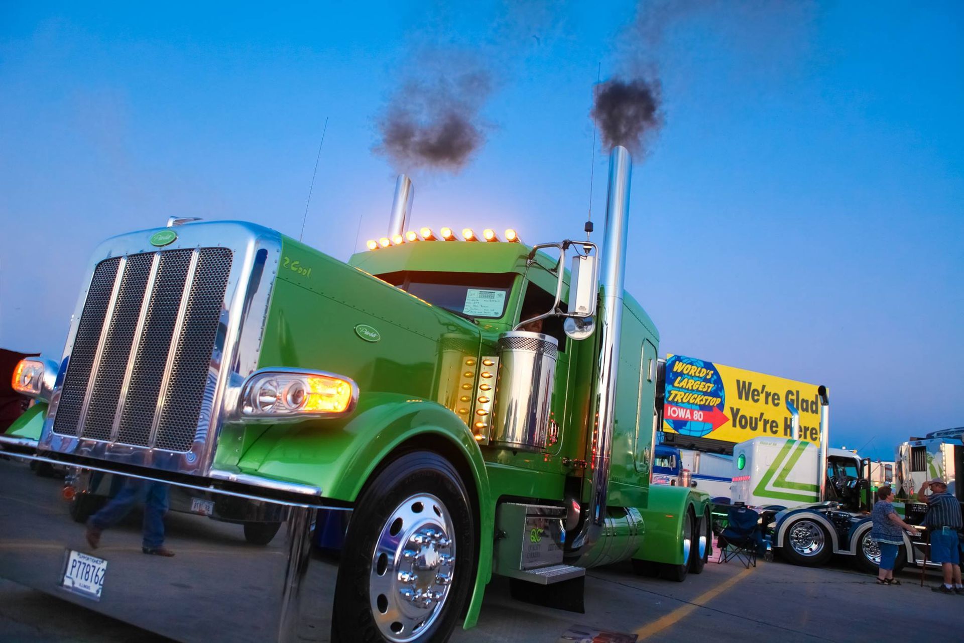 World's Largest Truck Stop: world record in Walcott, Iowa