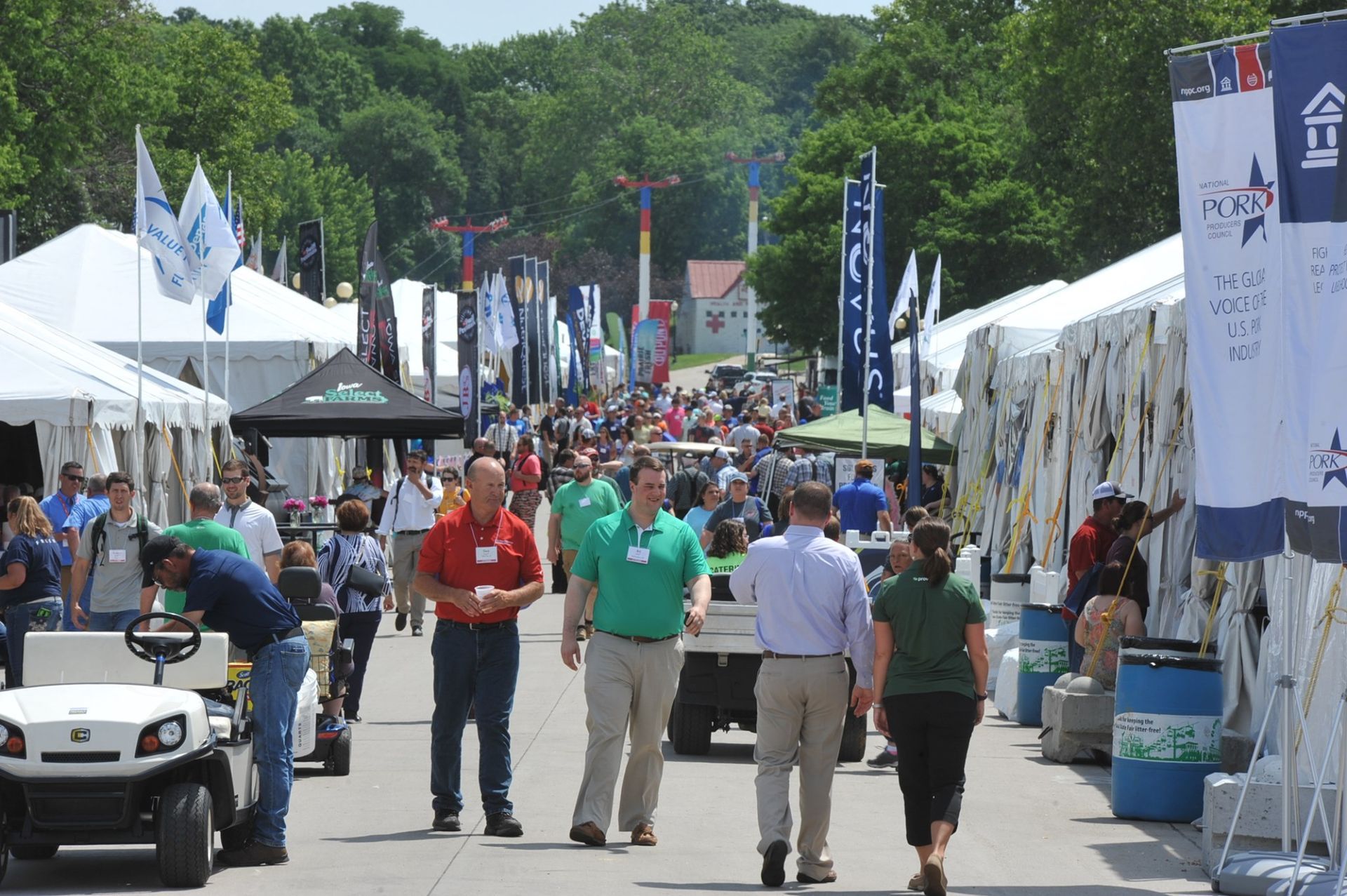 World's largest pork-specific trade show: world record in Des Moines, Iowa