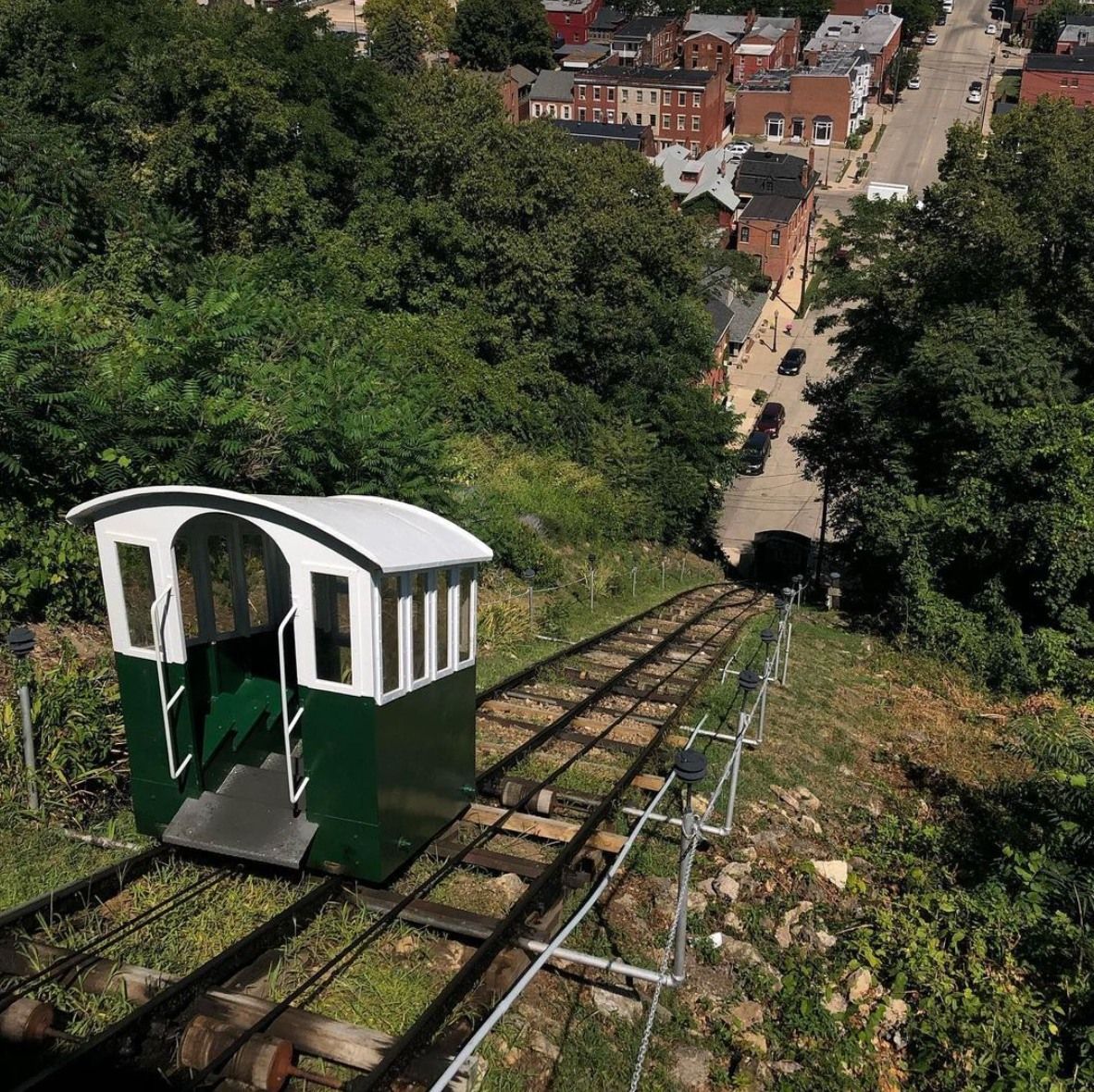 World’s Shortest And Steepest Scenic Railway: world record in Dubuque, Iowa