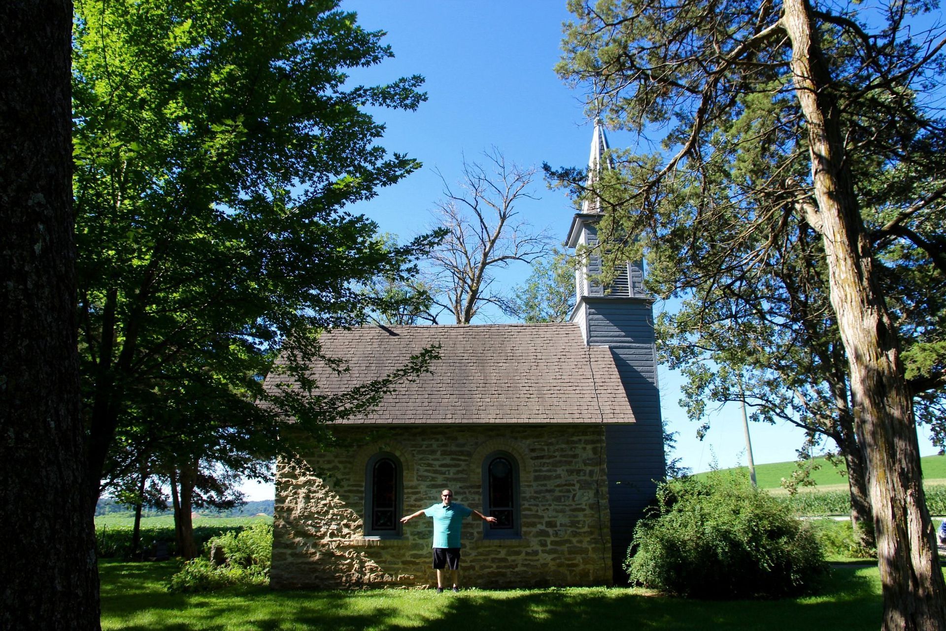 Worlds Smallest Church: world record in Fort Atkinson, Iowa