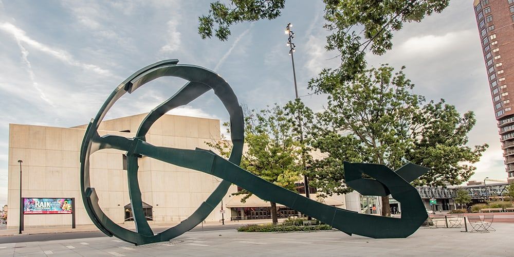 World's Largest Umbrella Sculpture: world record in Des Moines, Iowa