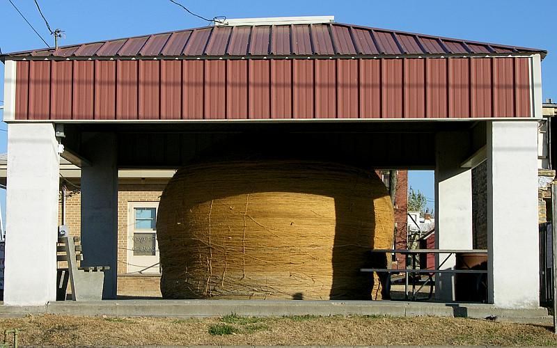 World’s Largest Ball of Twine: world record in Cawker City, Kansas