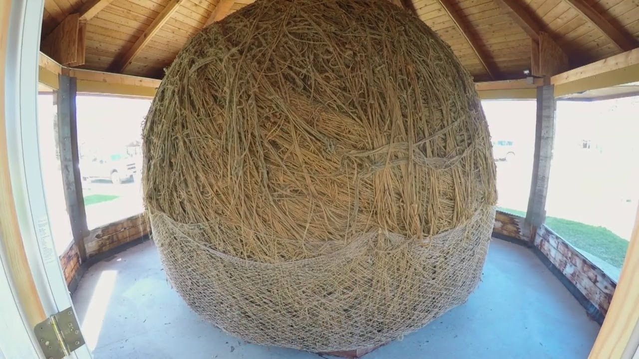 World’s Largest Ball of Twine: world record in Cawker City, Kansas