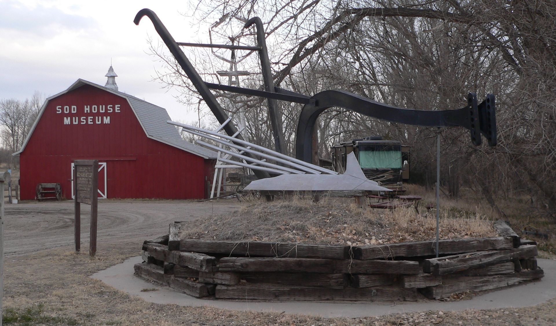 World's Largest Plow: world record in Gothenburg, Nebraska