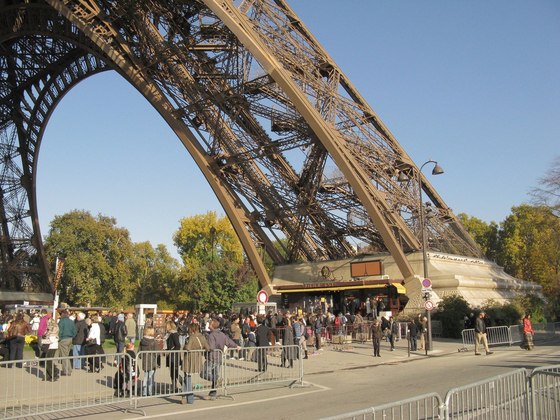 World's most visited monument with an entrance fee: The Eiffel Tower