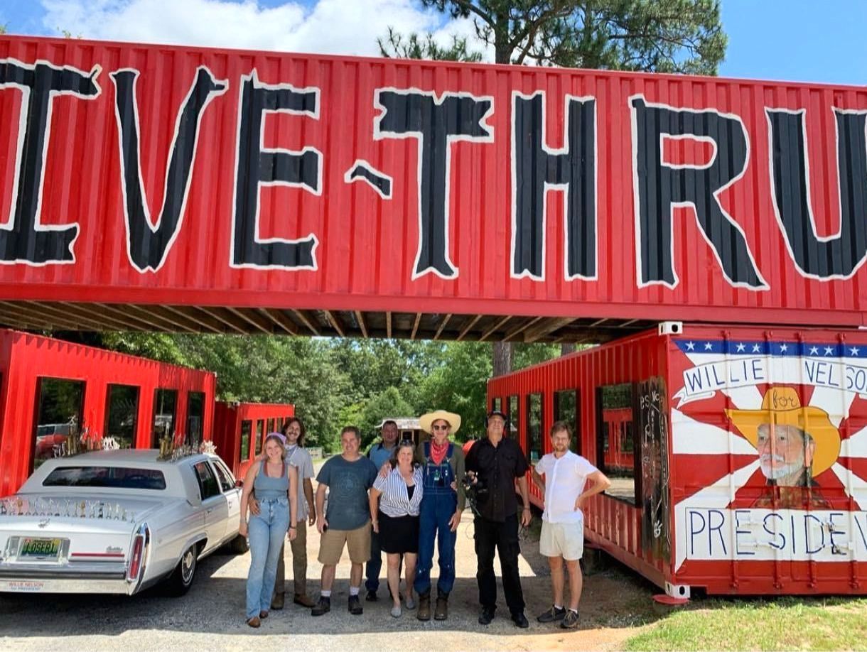 World's First Drive-Thru Art and Antique Gallery: world record in Seale, Alabama