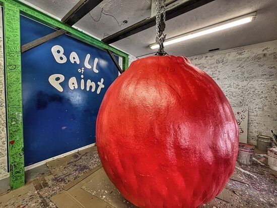 World's Largest Ball of Paint: world record in Alexandria, Indiana