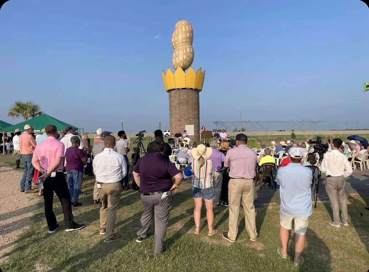 
World's Largest Peanut Monument: world record in Ashburn, Georgia