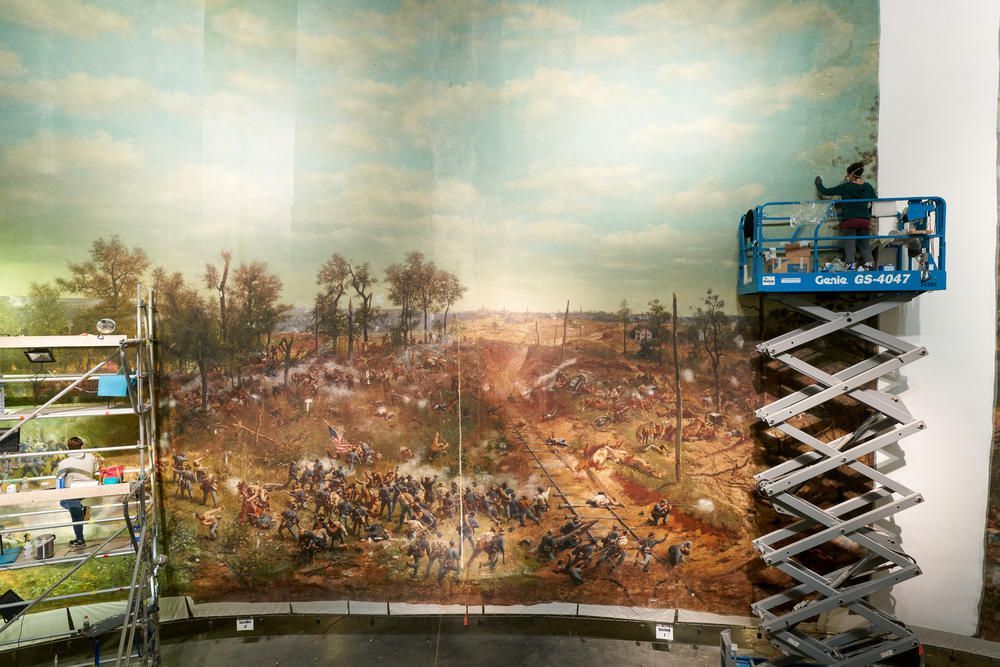 World's Largest Oil Painting: world record in Atlanta, Georgia