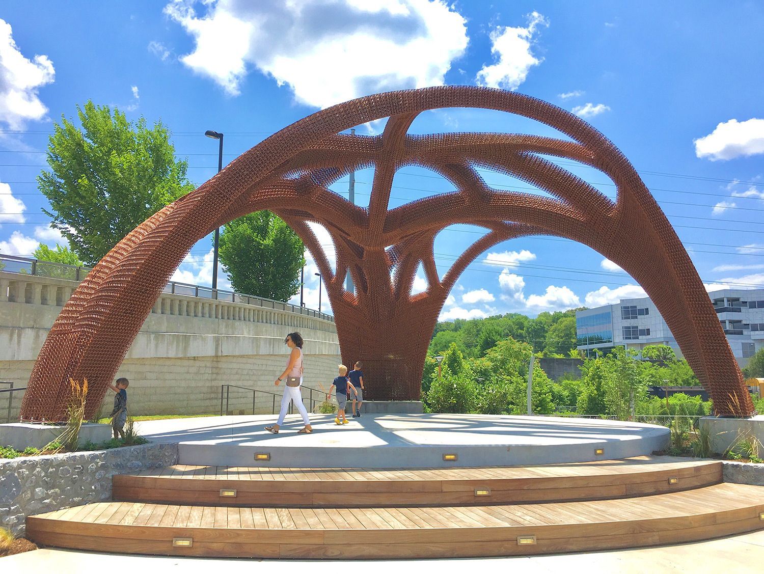 World's Largest 3D-Printed Structure: world record in Chattanooga, Tennessee