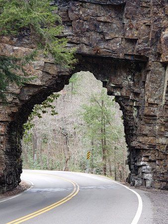 World's Shortest Highway Tunnel: world record in Shady Valley, Tennessee