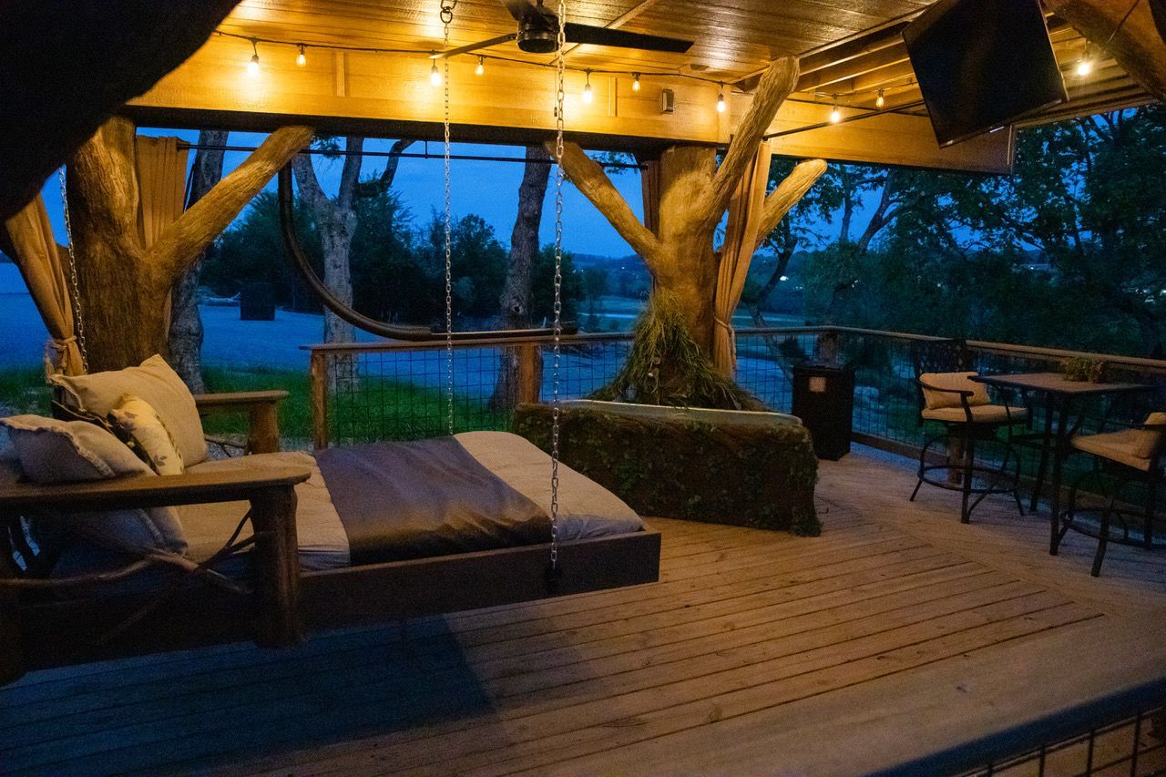 World’s largest treehouse resort: world record in Sevierville, Tennessee