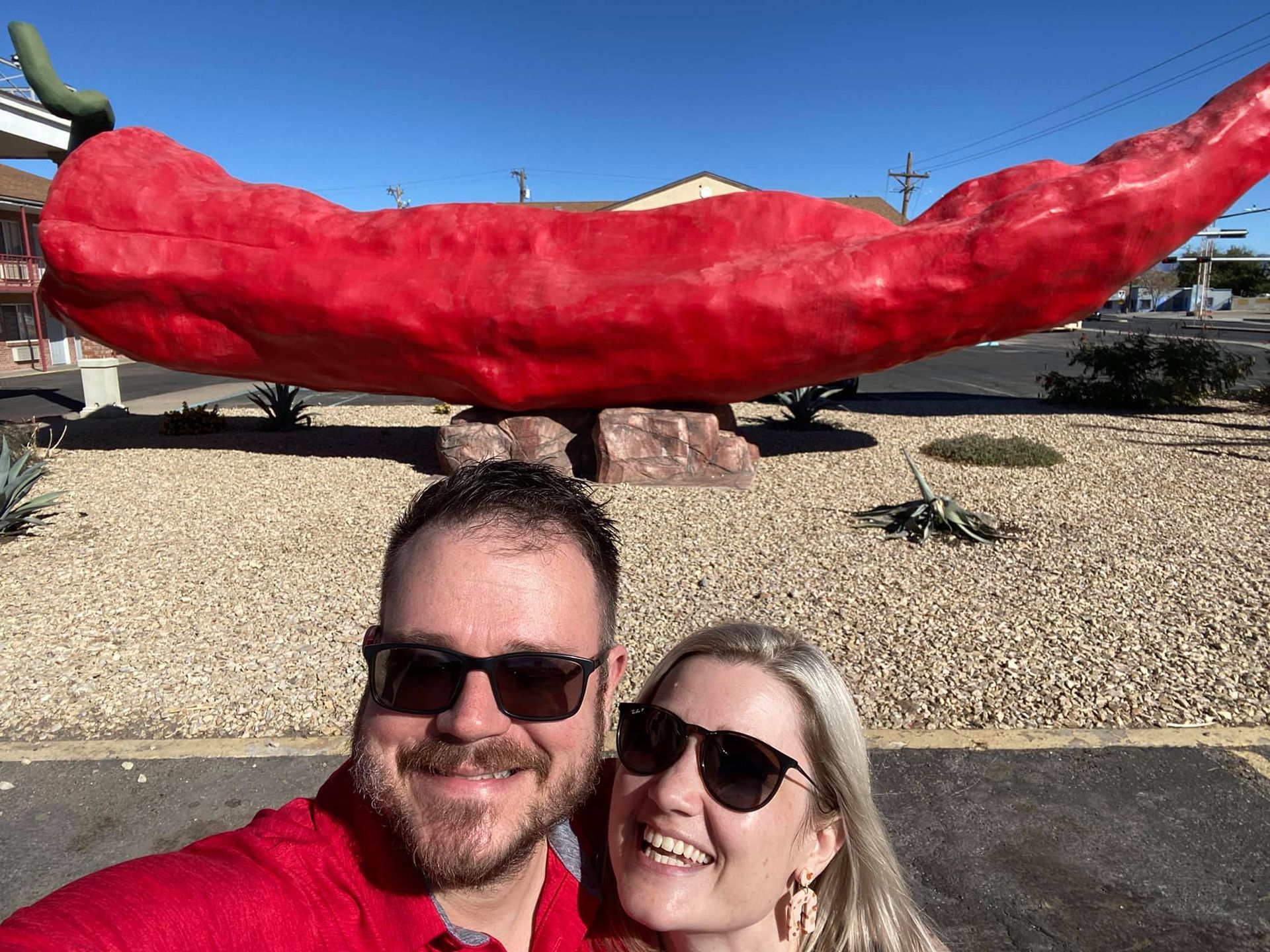 World’s Largest Chile Pepper Sculpture, world file in Las Cruces, New Mexico