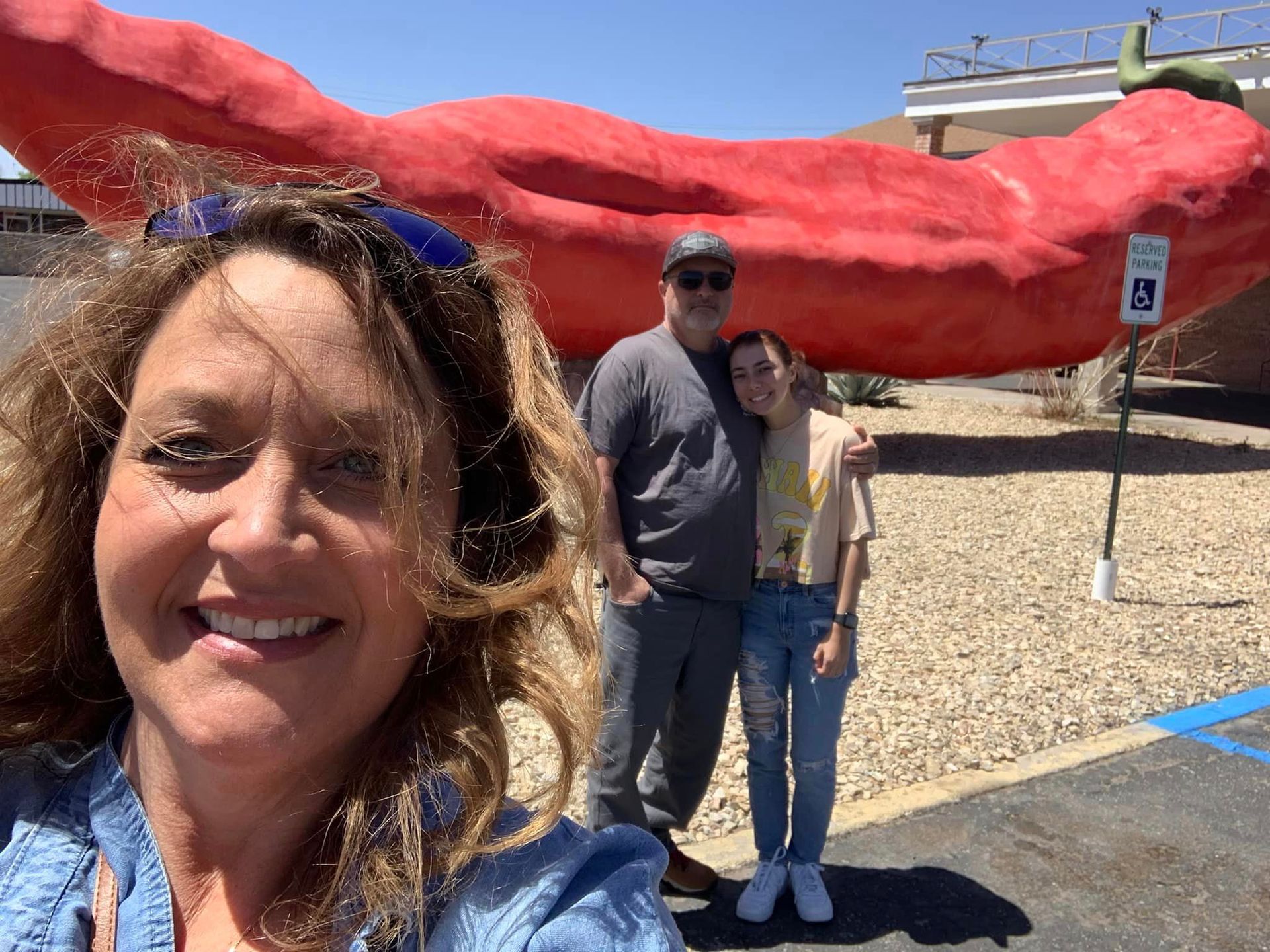 World's Largest Chile Pepper Sculpture, world record in Las Cruces, New Mexico
