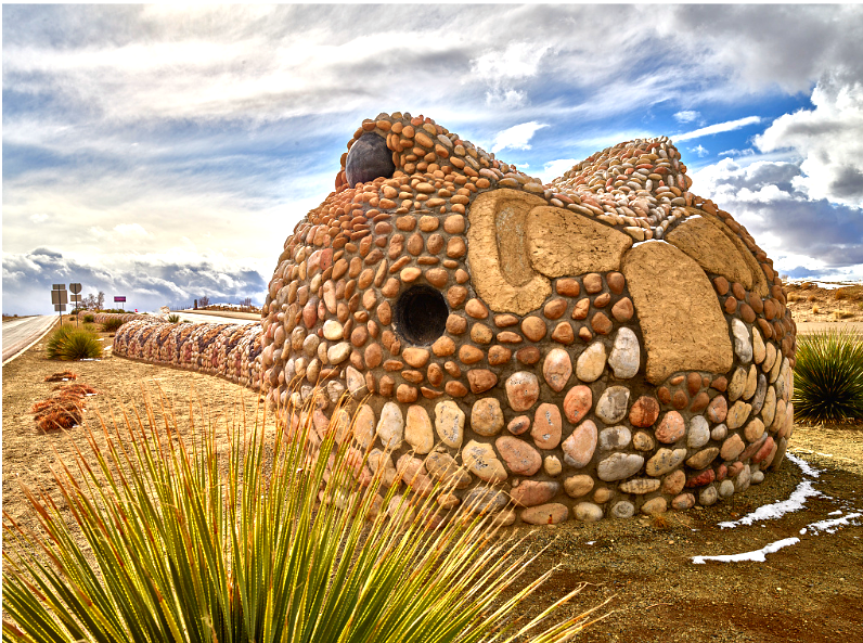 World’s Largest Rattlesnake Sculptures, world record in Albuquerque, New Mexico