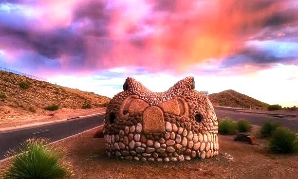 World’s Largest Rattlesnake Sculptures, world record in Albuquerque, New Mexico
