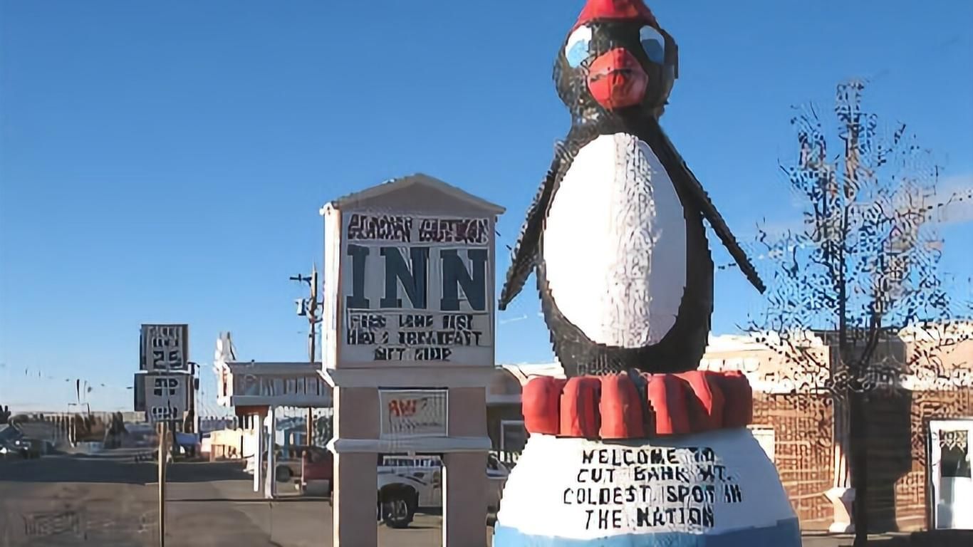 World’s Largest Penguin Statue, world record in Cut Bank, Montana
