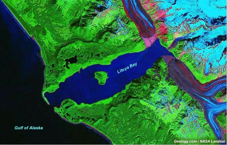 World's Tallest Tsunami, world record in Lituya Bay, Alaska