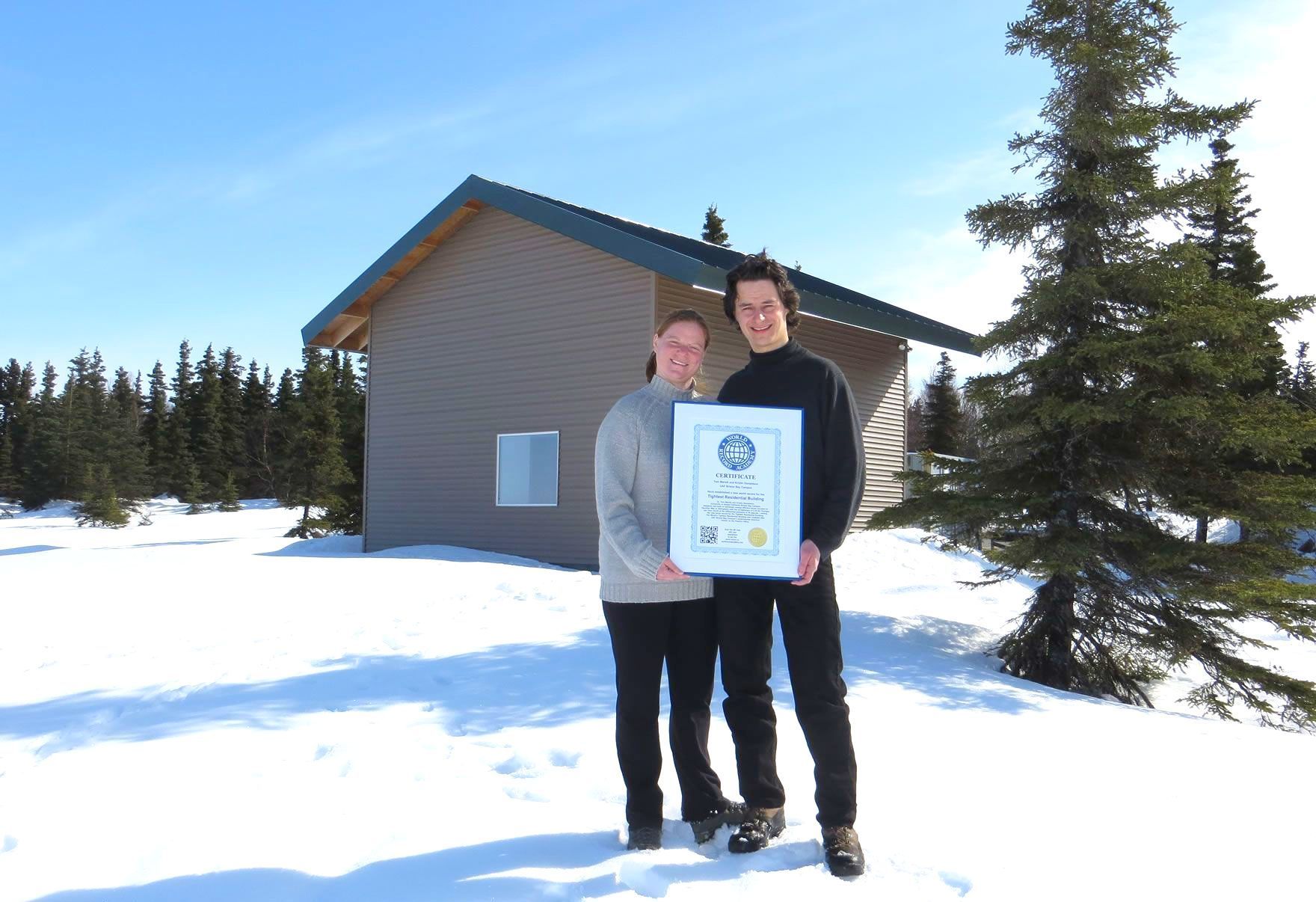 World's Tightest Residential Building, world record in Dillingham, Alaska