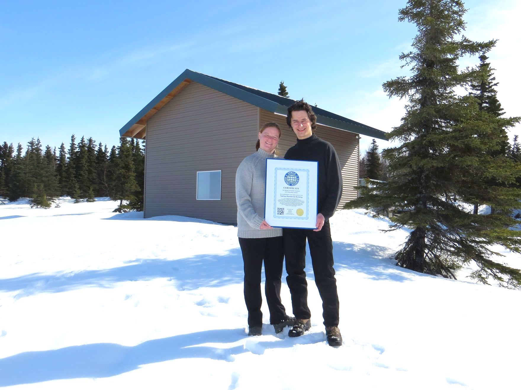 World's Tightest Residential Building, world record in Dillingham, Alaska