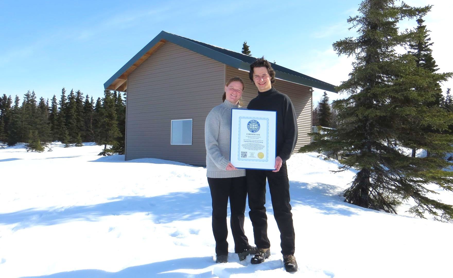 World's Tightest Residential Building, world record in Dillingham, Alaska