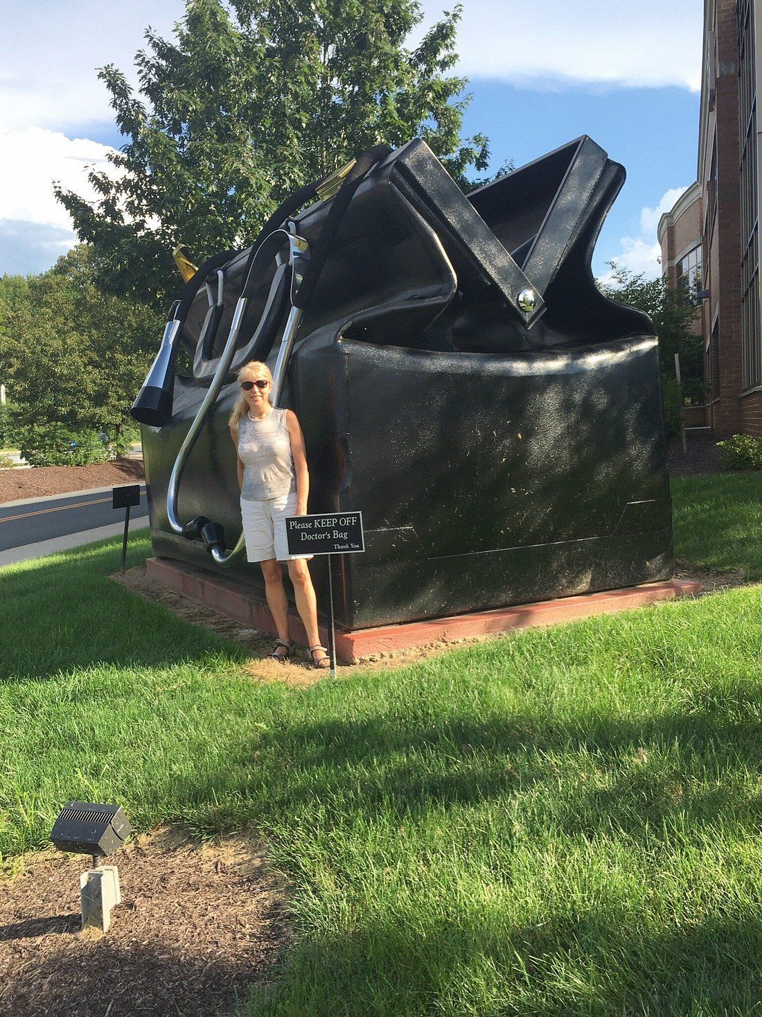 World’s Largest Doctor’s Bag Monument, world record in Newark, Delaware