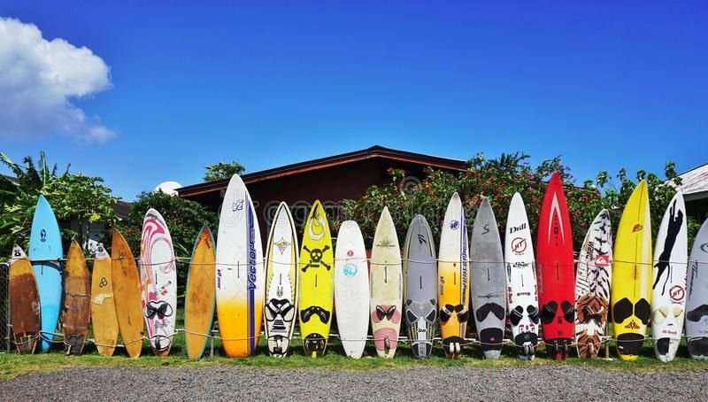 World's Largest Collection of Surfboards, world record in Haiku, Maui, Hawaii