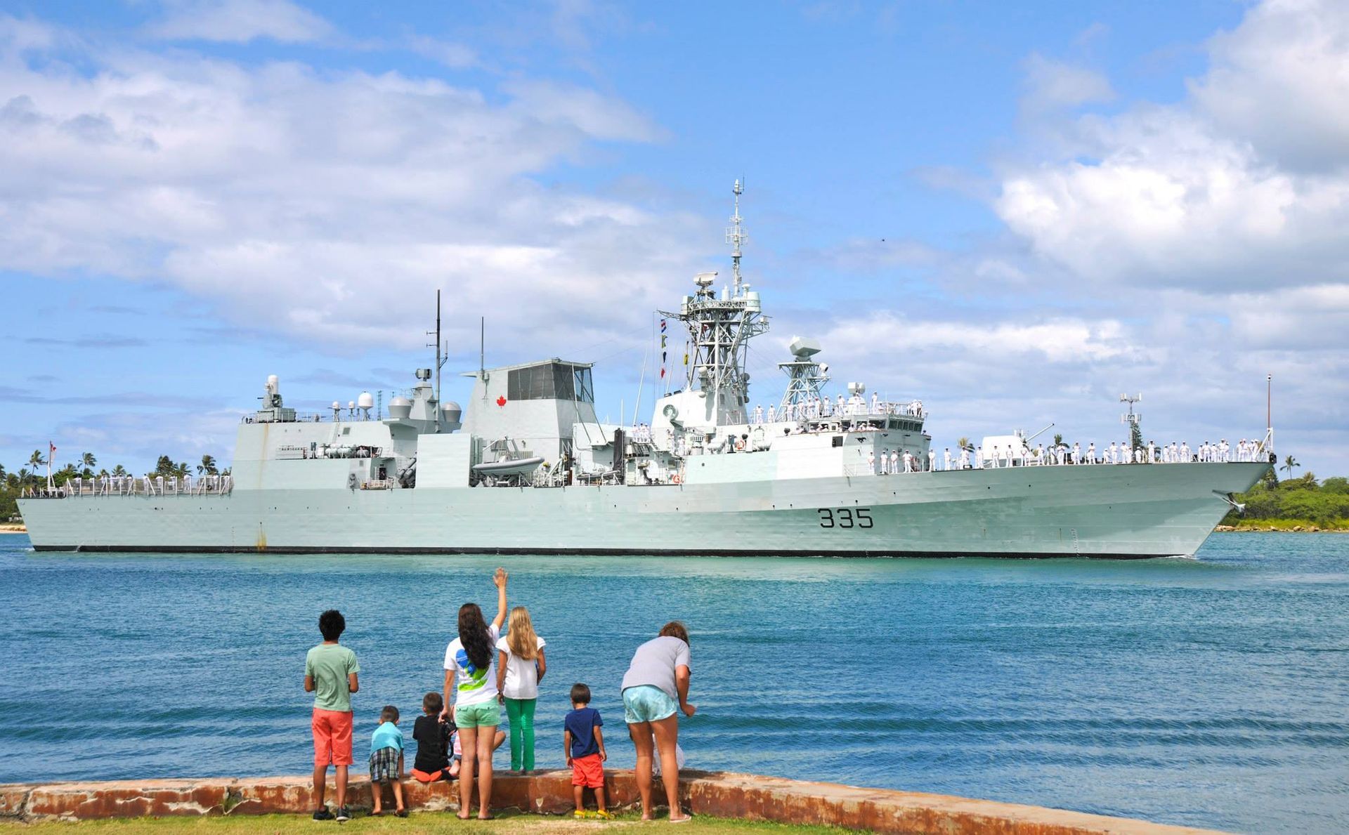 World's largest international maritime exercise, world record in Honolulu, Hawaii
