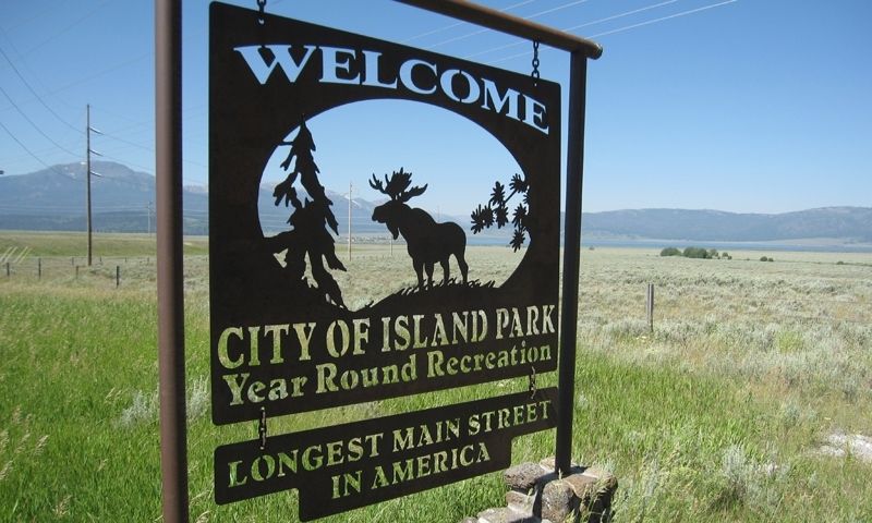 
World's Longest Main Street, world record in Island Park, Idaho