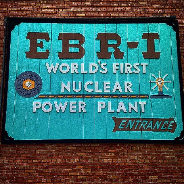 World’s First Nuclear Power Plant, world record near Arco, Idaho
