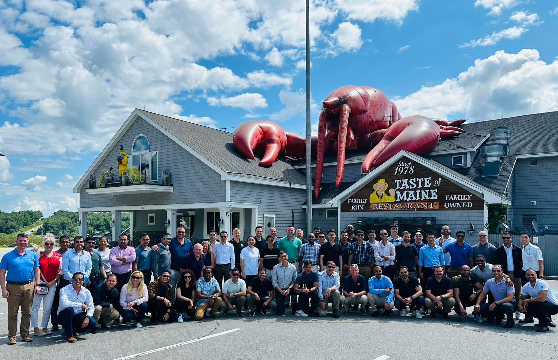 World’s Largest Lobster Roll Commercially Available, world record in Woolwich, Maine
