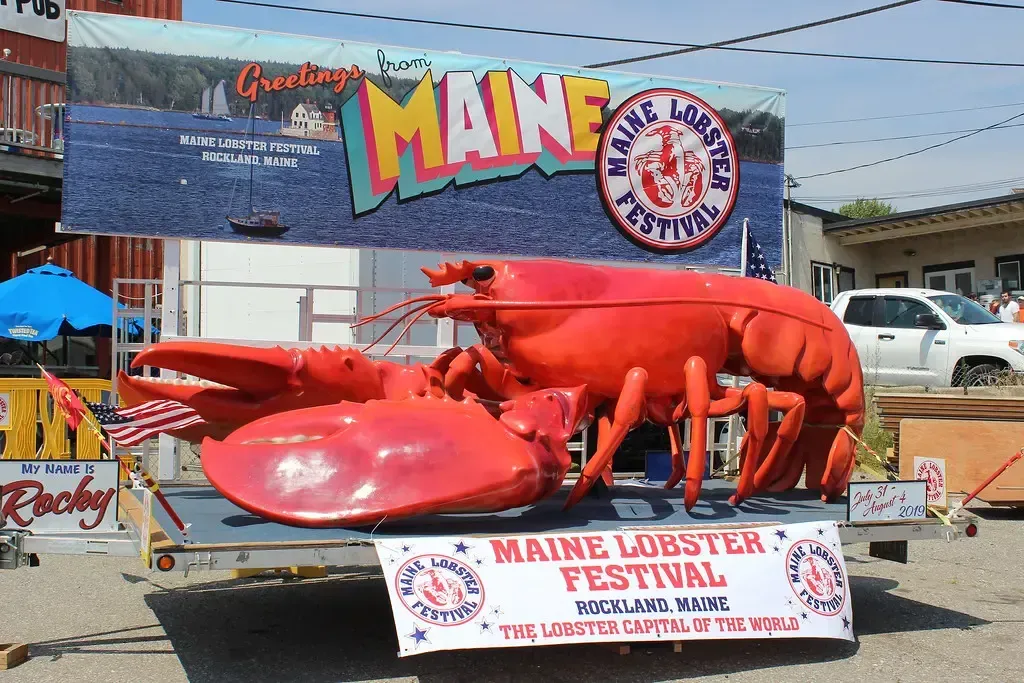 World's Largest Lobster Cooker, world record in Rockland, Maine
