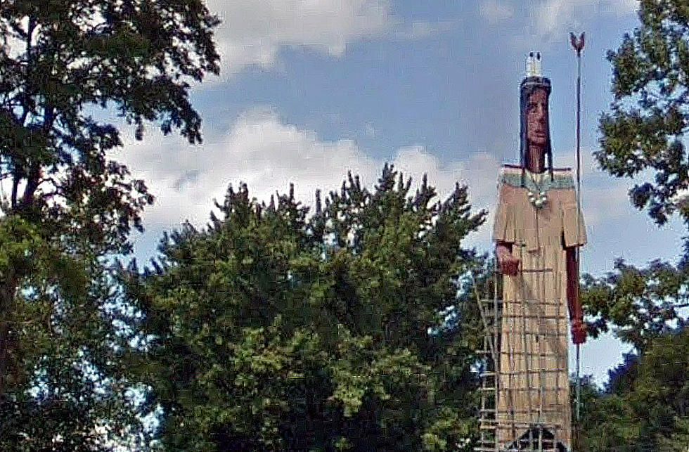 World's Tallest Statue of a Native American, world record in Skowhegan ...