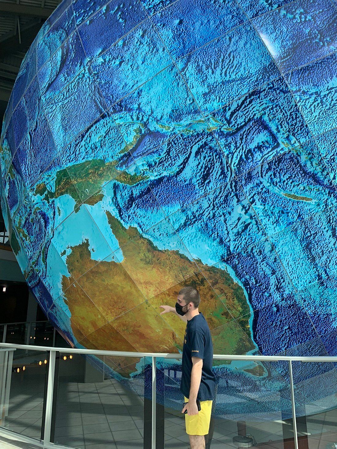 World's Largest Rotating and Revolving Globe, world record in Yarmouth, Maine