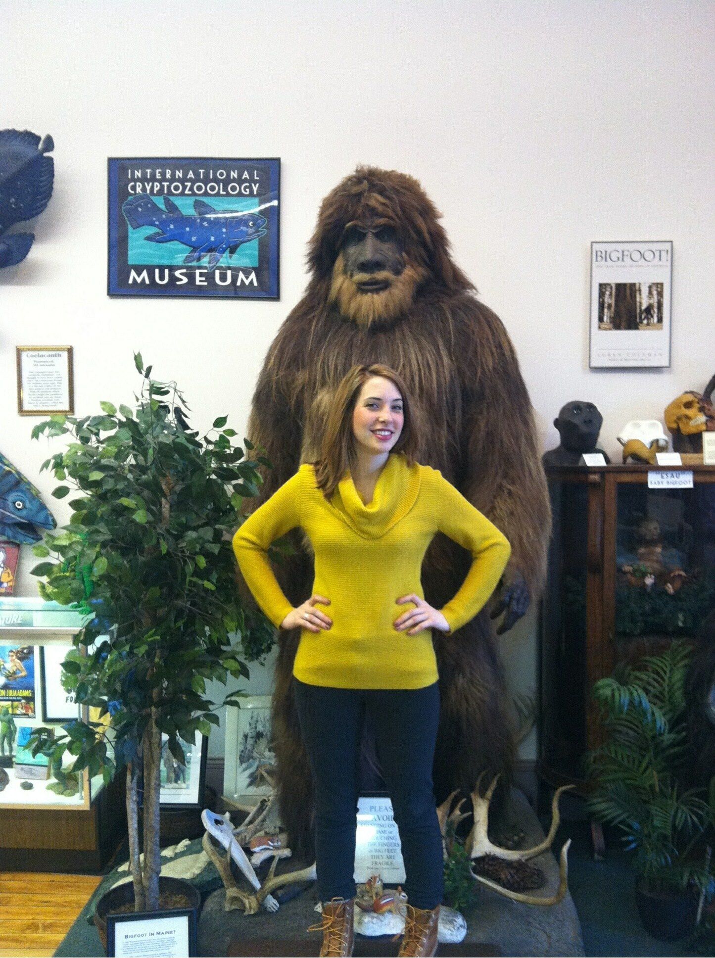 
World's First Cryptozoology Museum, world record in Portland, Maine