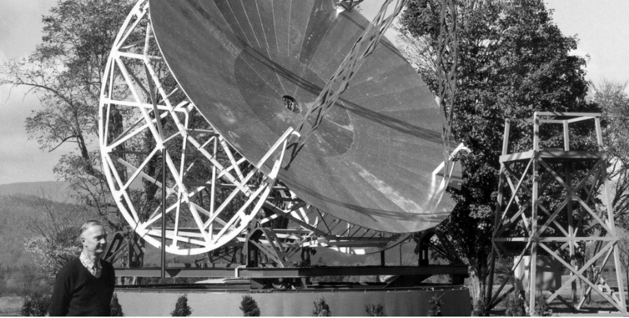World's First Radio Telescope, world record in Wheaton, Illinois