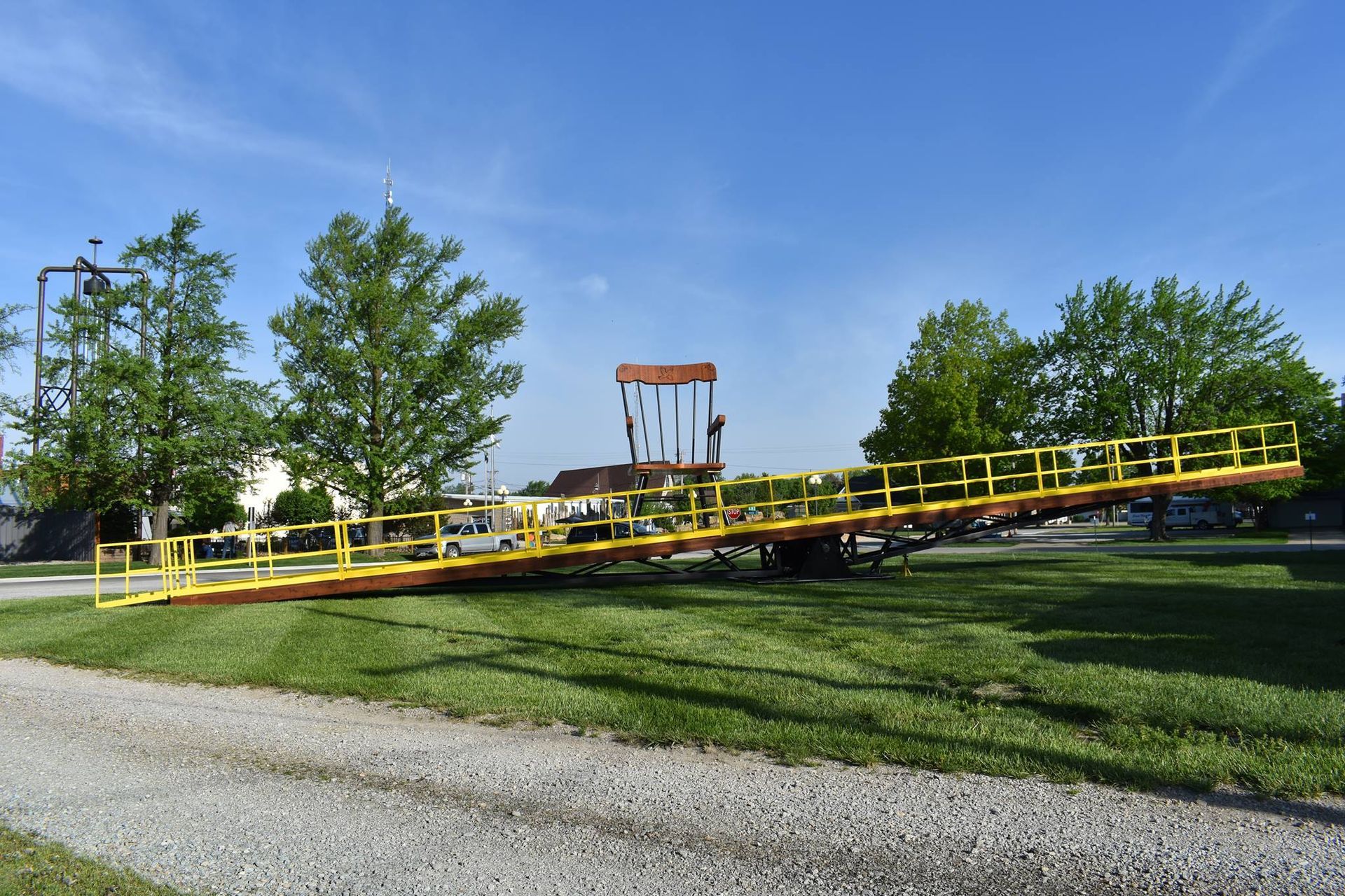 World's Largest Teeter Totter (Seesaw), world record in Casey, Illinois