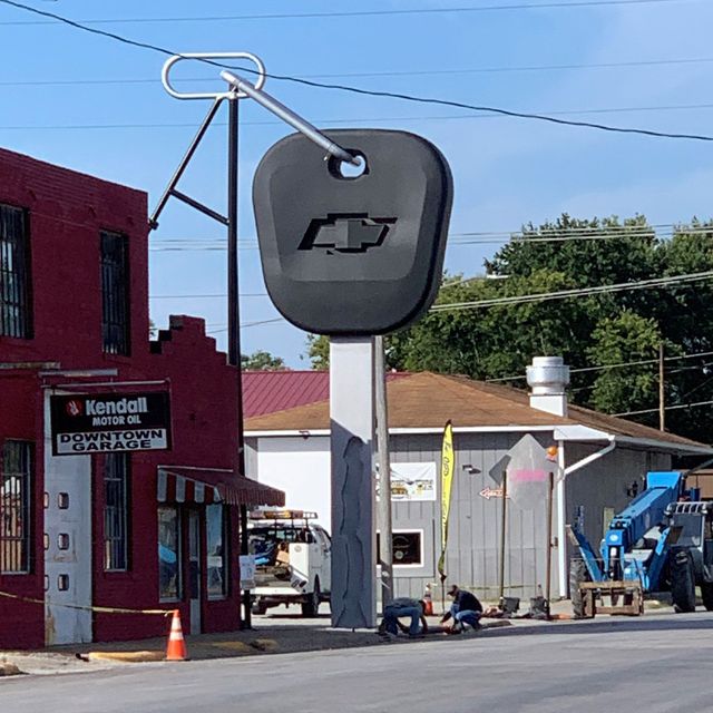 World's Largest Crochet Hook - Casey, IL - Use Video 1 