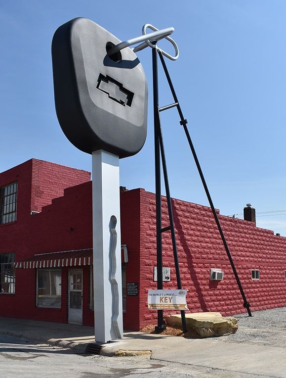 World's Largest Truck Key, world record in Casey, Illinois