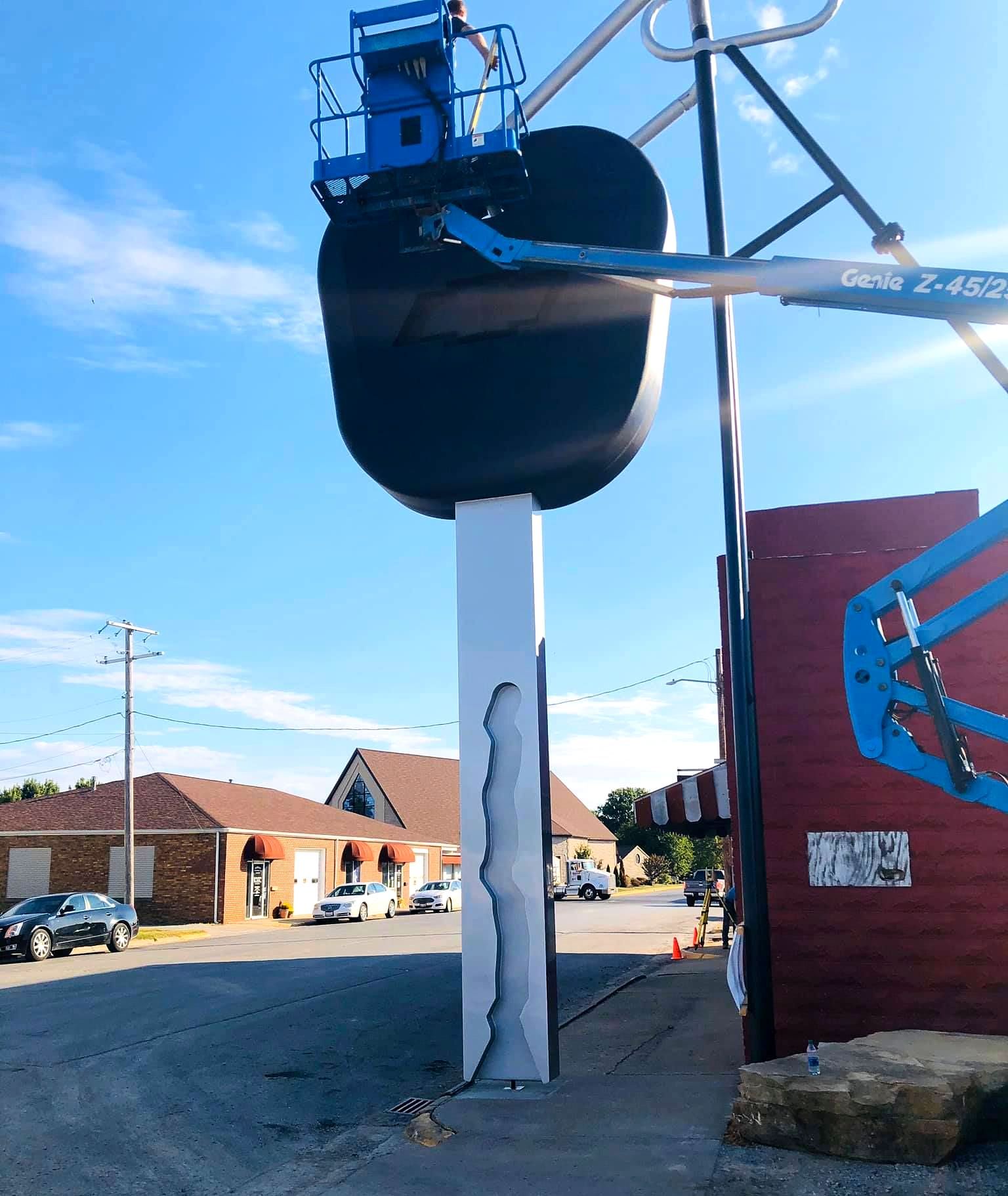 World's Largest Truck Key, world record in Casey, Illinois