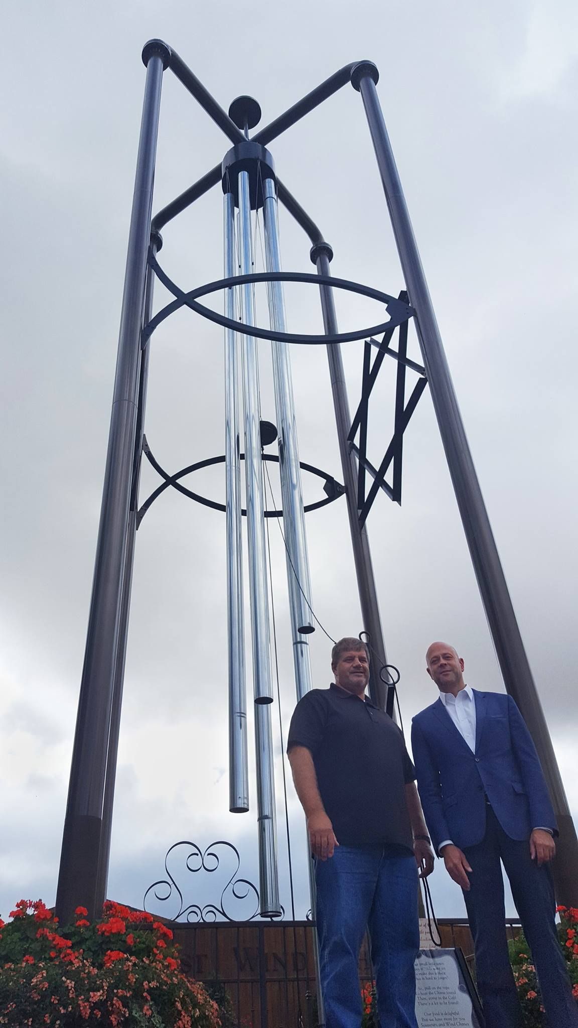 World's Largest Wind Chime, world record in Casey, Illinois