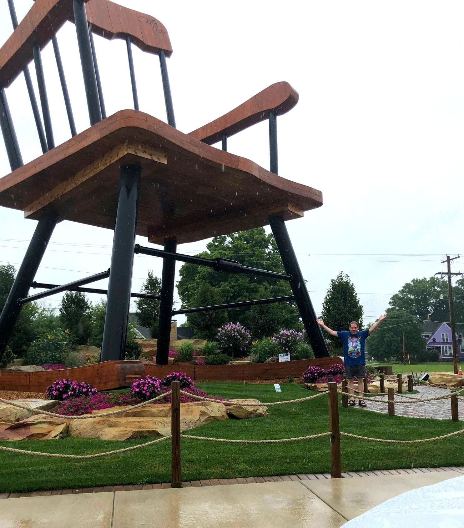 World's Largest Rocking Chair, world record in Casey, Illinois