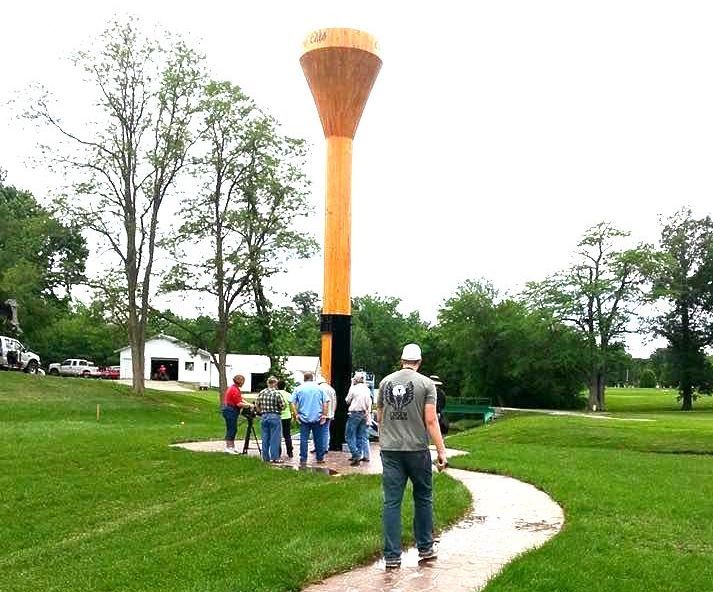 
World's Largest Golf Tee, world record in Casey, Illinois