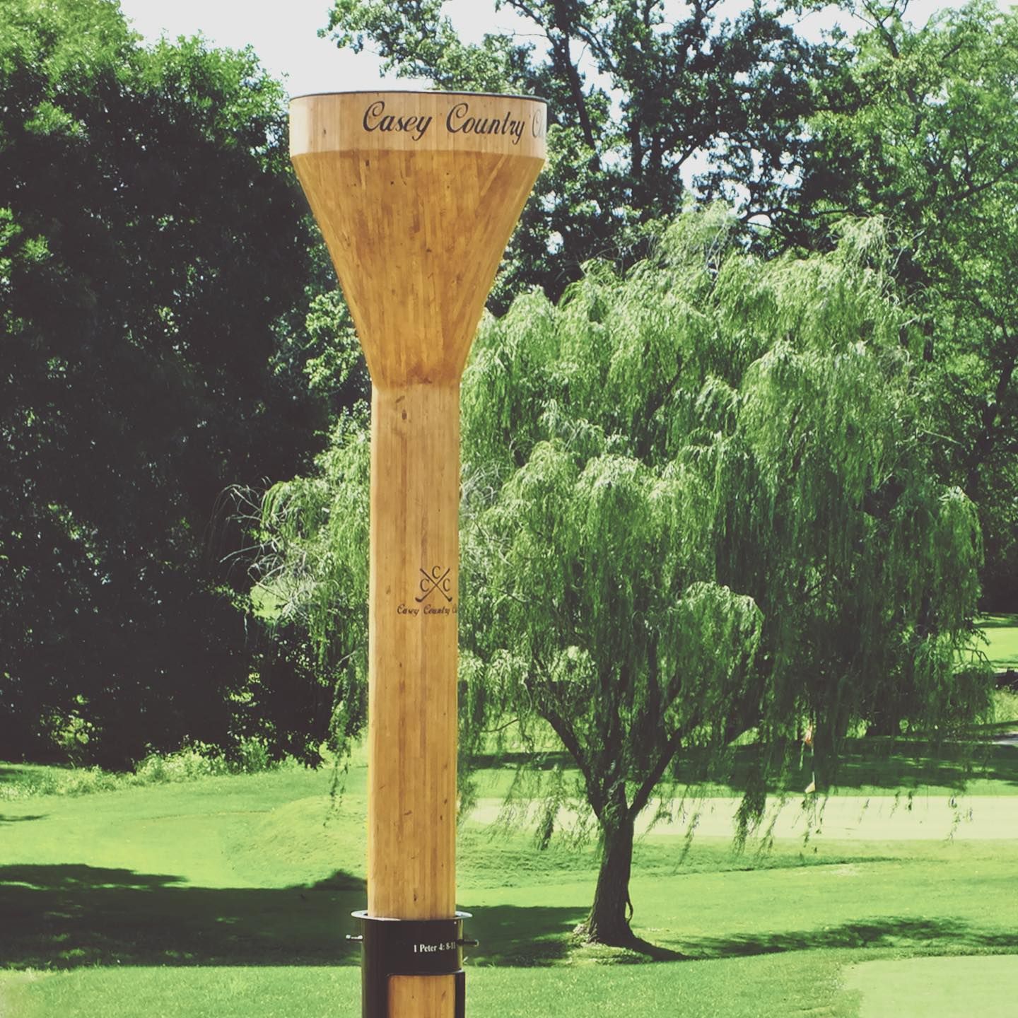 
World's Largest Golf Tee, world record in Casey, Illinois