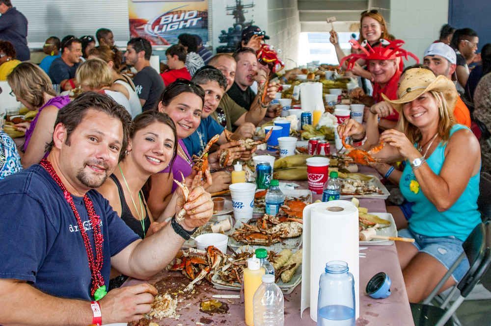 
World’s Largest Crab Feast, world record in Annapolis, Maryland