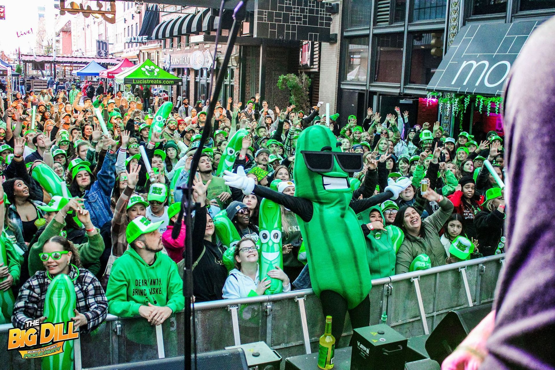 World's Largest Pickle Party, world record in Baltimore, Maryland