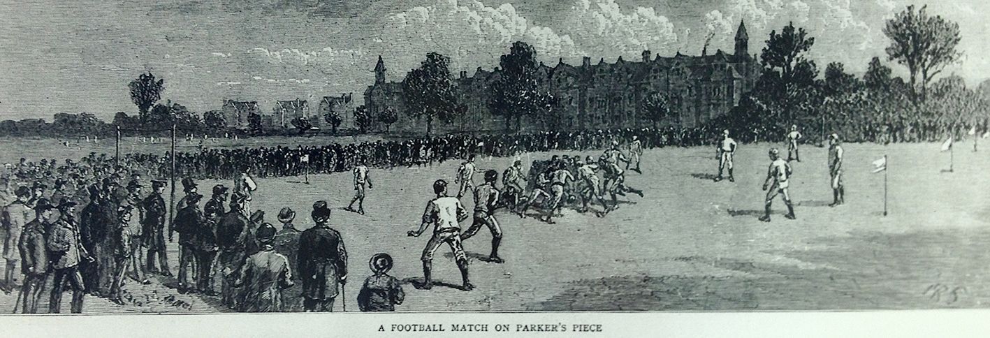 
World’s First Football Game, world record in Cambridge, Massachusetts